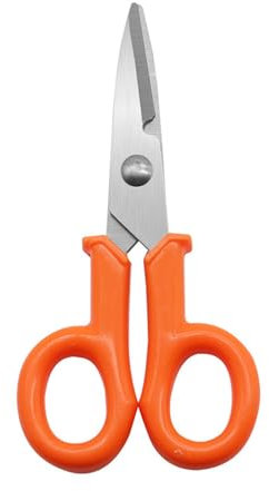 Forbici per lenza da pesca, linea intrecciata, resistente, antiscivolo, bordi seghettati, forbici per acqua salata d'acqua dolce treccia forbici per pesca