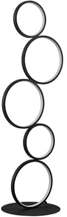 Lindby Lampada LED da terra (Moderno) colore Nero, in Metallo ad es. Soggiorno & Sala pranzo lampadina inclusa lampada