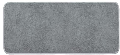 OLIVO.shop | TEKNOS Tappeto magico assorbi acqua, Zerbino asciugapasso super assorbente, Tappeto ingresso casa interno GRIGIO (50x110 cm)