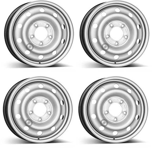 4x Alcar Llantas de acero 4-9495 6.0Jx16 ET66 5x130 compatible con Renault Master