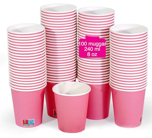 Vasos desechables resistentes para fiestas, celebraciones y eventos