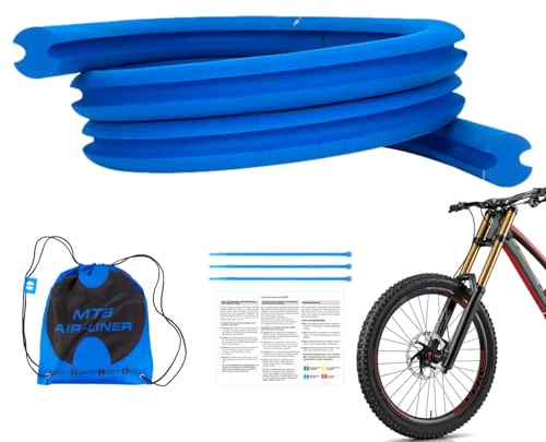 Mtbs - Inserto de neumático sin cámara – Forro de Aire portátil para Bicicleta, Protector de neumáticos de Espuma Duradero, Carretera, Bicicletas de Carreras, Forro Ligero para neumáticos con