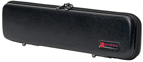 Protec Micro ZIP Flute Case B & C Foot, Black, Model BM308