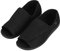 ITODA Chaussures Diabétiques pour Homme Pantoufles Orthopédiques Bout Ouvert Chaussons Elargissement Réglable Chaussures Intérieur et Extérieur Antidérapant pour Pieds Gonflés 41EU 7.5US Noir