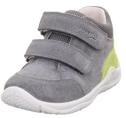 Superfit Baby pojkar UNIVERSE lära-gå-sko, grå 2000, Grå grön 2500, 22 EU Weit
