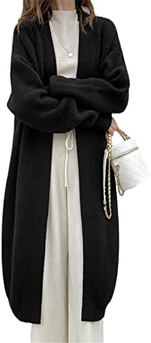 V-ringad lång tröja cardigan jacka kappa dam kashmir cardigan tjock tröja koreansk kashmir cardigan jacka
