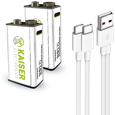 USB-C Lithium-Ionen-Akku 1,5V AA 2600mWh 4er Pack