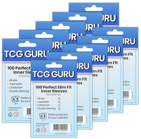 10x100 TCG Guru Perfect Size Fit Inner Sleeves/Standard Size/Soft Sleeve