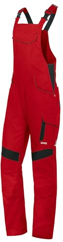 Uvex suXXeed Industry Lange Arbeits-Latzhose - Herren-Arbeitshose mit vielen Taschen - Größe 66