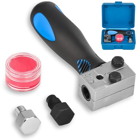 Rzspher Tubo del freno, strumento di espansione per tubi da 3/16, strumento per borsetta a mano, 4,75 mm, per condizionatori d'aria, linee del veicolo, design efficiente, tubi quadrati