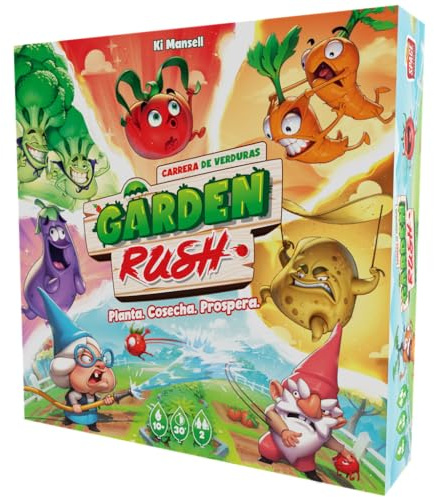 Asmodee Garden Rush Juego de Mesa para Dos Jugadores