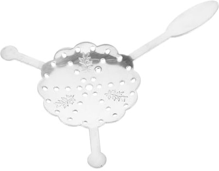 Alipis Stainless Steel Absinthe Spoon Bar Spoon Hollow Design for Sugar Cubes Decorative for Home Bars for Bartenders