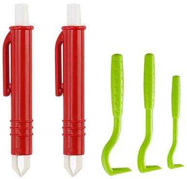 Oykrueats Zeckenzange für Hunde Katze,3er Set Zeckenhaken und 2er Set Zeckenpinzetten,Katze Profi Zeckenhaken,Tick Remover,Bequeme Und Sichere Zeckenentferner,für Kinder Haustiere Hund Und Mensch