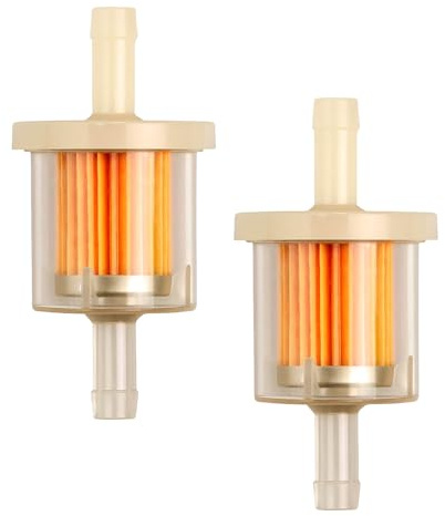 8mm Benzinfilter & Dieselfilter, Universal Filter für Motorrad, Rasenmäher, PKW, Scheppach Rasenmäher Ersatzteile, Benzinfilter Motorrad, Hochwertiger Diesel Filter