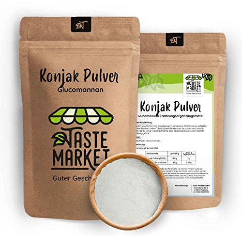 10 kg Konjak Pulver | Glucomannan | natürliches Pulver | vegan | Low Carb
