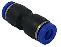 Raccordo ad innesto rapido tubo/tubo dritto diametro 8 mm - Conf.15 pezzi