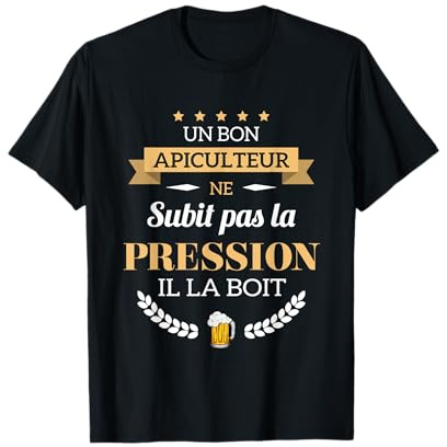 Apiculteur ne subit pas la pression humour Abeille T-Shirt
