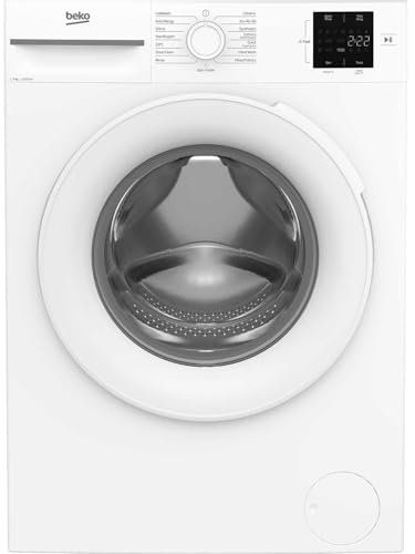 Beko BM1WT3721W Freestanding Washing Machine, 7kg Load, 1200rpm, White [Energy Class B]