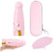 AHDXKUE Mini Umbrella, Compact Umbrella Windproof Strong 6 Ribs Folding Travel Umbrellas, Small UV Umbrellas with Capsule Case, Pink