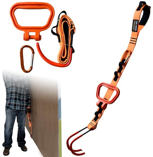 Multus Max Mover II Panel Lift – Must-Have Drywall, Plywood & Sheetrock Carrier Tool | Heavy Duty Ergonomic Handle for Pros & DIY Movers