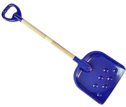 BEALIFE Pala da Spiaggia per Bambini, Robusta, per Bambini, Pala da Sabbia per Spiaggia, Neve, Esterno, Blu Scuro