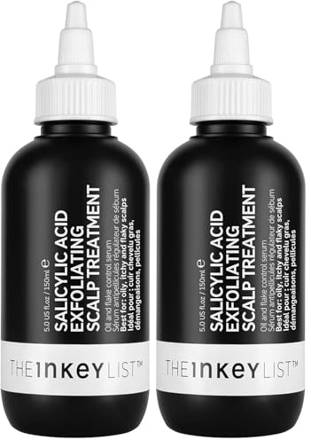 The INKEY List Salicylic Acid Exfoliating Scalp Treatment 150 ml (Lot de 2)