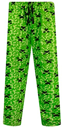 Minecraft Bas De Pyjamas Homme, Multicolore, X-Large