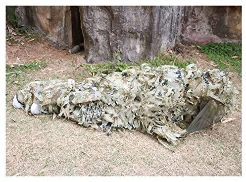 Jaktdräkter För Män, Kamouflagekläder 3d Leafy Camo Suit Sniper Gear Youth Turkey Vest Vandring, Klättring, Camping, Skjutsporter, Djungel, Öken, Skogsmark (Color : Desert digital)