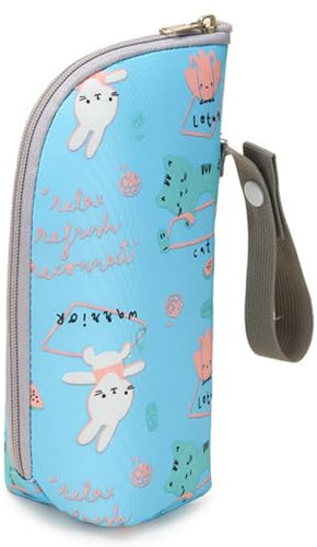 KGDUYC Borsa Isolante Per Biberon,Sacchetto Di Isolamento,Borsa Termica Con Strato Isolante,Borsa Da Viaggio Portatile Per Biberon,termostato per biberon, borsa portatile per biberon (blu)