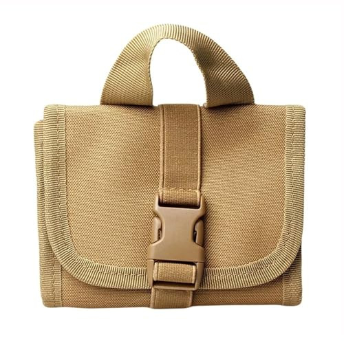 Bolsa De Munición Plegable Táctica De 14 Rondas, Bolsa De Transporte Molle, Carcasa For Escopeta, Soporte For Balas, Bolsa For Cartuchos De Rifle, Accesorios De Caza(Tan)
