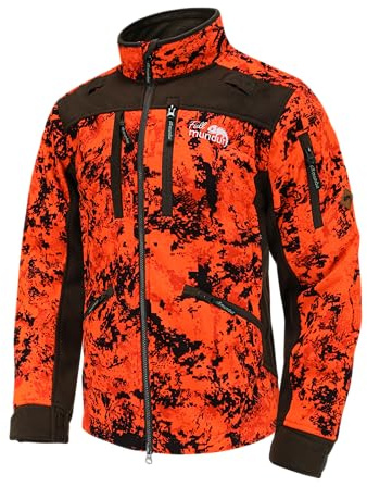 Full mundur chaqueta de caza naranja, chaqueta militar, chaqueta táctica, sudadera para hombre, cortavientos e impermeable