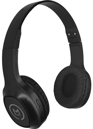 Morpheus 360 Tremors Bluetooth Headphones | Built-in Microphone | Wireless Headset | Gaming Headphones | on Ear Earphones | Wireless/Wired | Black | HP4500B