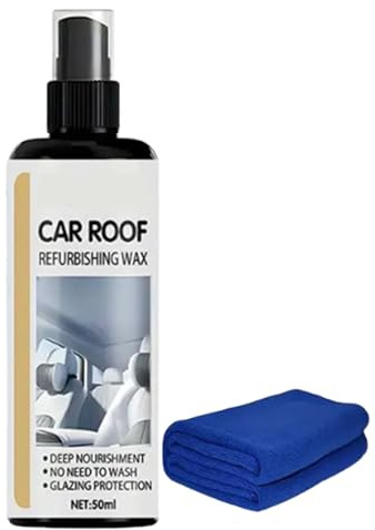 Spray de restaurador de Recorte de automóviles: aderezo de Superficie automotriz, acondicionador de Negro | Esmalte Protector Interior, Tratamiento de renovación de Color, potenciador de Alto