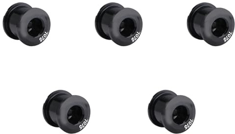 Oxxggkao 5pcs Biciclette Singolo Chainwheel Viti Ciclismo Ruota Bullone di Ricambio Bici Guarnitura Bullone e Dado Singolo Bulloni Ruota Catena Dado Bici Strada Corona Viti
