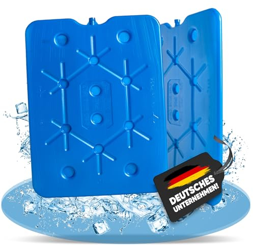 NEMT 2X Flacher Kühlakku 800 ml Kühlakkus 25 x 32,5 x 1,5 cm Kühlelemente Kühltasche Kühlbox