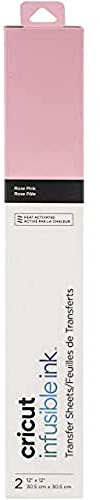 Cricut 2006788 Infusible Ink Transfer Sheets - Rose Pink, Multifahrben, 27