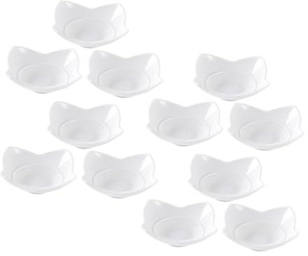 12pcs Mini House Plates Set Miniature Dishware for Dollhouse Decorations