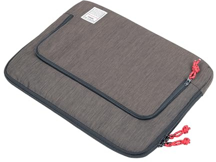 TROIKA Borsa laptop BLACK BUSINESS CARRY 2 per laptop fino a 14, con protezione antiurto, scomparto cavi con elastici, maniglia e passante per trolley, in poliestere, poliuretano, telone nero