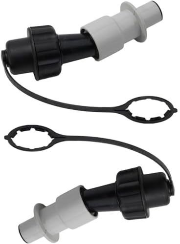 2 Stück Kettenbetankungssystem, Kraftstofffüllsystem Ausgießer, Passend für STIHL 0000 890 5004 Kraftstofftank, Die Lebensdauer der Kettensäge wurde verlängert