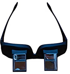 Modern Lazy Glasses Myopia Presbyopia Prism Eye Glasses Lying Down Bed Horizontal Watching TV Reading Spectacles Horizontal Glasses - Black