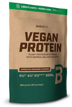 BioTech USA Vegan Protein (2x500g) + Shaker + Proben