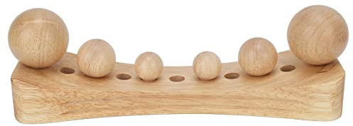Psoas Strumento per Rilascio Muscolare, Strumento per Massaggio del Corpo con 6 Teste di Massaggio, Dispositivo per Barelle Muscolari, per Occipital, Cordus, Schiena