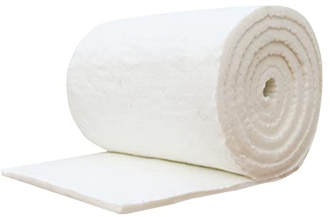 smashing Keramikfasermatte - Feuerfeste Baumwolldecke | Keramikfaser Decken Isolierung | Hochtemperatur-Kesselisolierung Baumwolle | Wasserdicht Feuchtigkeitsfest Hitzebeständige Matte 10/20/30/40mm