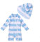BONVERANO Traje de baño para bebé con cremallera completa, protección UV 50+, velero, 9-12 meses