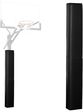 VANCL Square Pole Padding Outdoor Heavy-Duty Basketball Pole Pads Square Basketball Hoop Padding Post Pads Square Hoop Pad UV-Resistant Square Pole Pads for Protection (Fit 6''x6'' Pole)