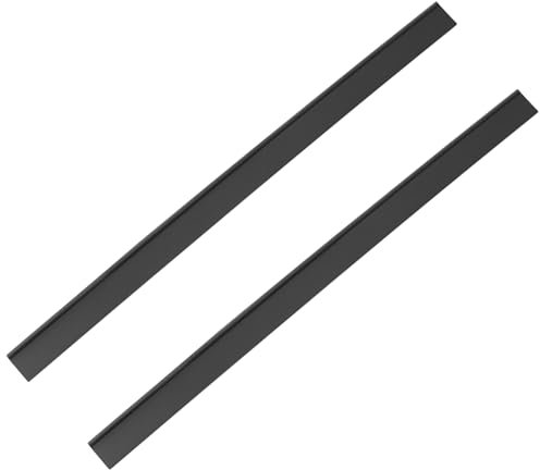 2PCS 14” Professional Window Squeegee Blade 35cm Replacement Rubber Lips Universal Professional Window Cleaning Squeegee Large Wiper Strip Cleaner Tool Accessories for Glass Mirror Door Car