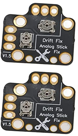 Akozon 2 Pezzi Gamepad Joystick Drift Repair Board Universale 3D Analog Stick Drift Fix Mod per Controller di Gioco, 2 Pezzi Repair Board