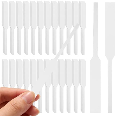 500 Pezzi Tester di Carta per Profumi, Strisce di Prova per Oli Essenziali e Aromaterapia 13x1.2 cm, Strisce Tester di Profumo, Cartoncini per Tester Profumi, Fragranza Strisce Testerstrisce Test
