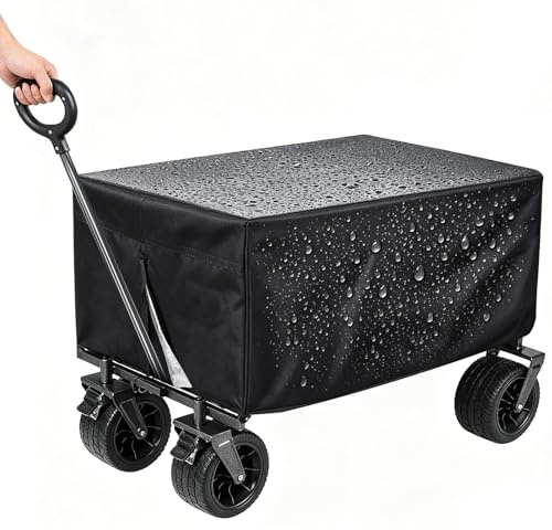 Carro protector de lluvia, funda protectora para carro, cubierta universal Oxford para carro de mano, cubierta plegable al aire libre, cubierta impermeable para protección contra el polvo, luz solar