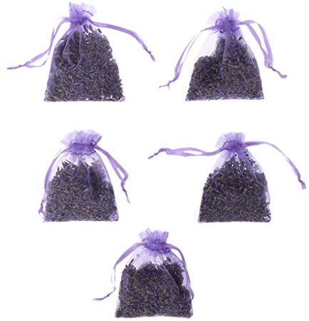 Lot de 5 sachets de lavande biologique pour bourgeons de remplissage en résine fraîche
